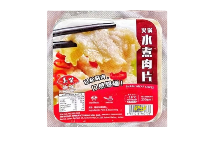 Mw Shabu Meat Slices 火锅水煮肉片 250GM+-（VIP会员价：RM9.90）